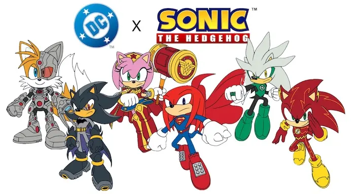 Sonic the Hedgehog x Justice League